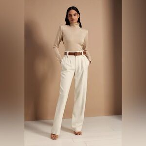 Holland Cooper | High Waisted Straight Trouser